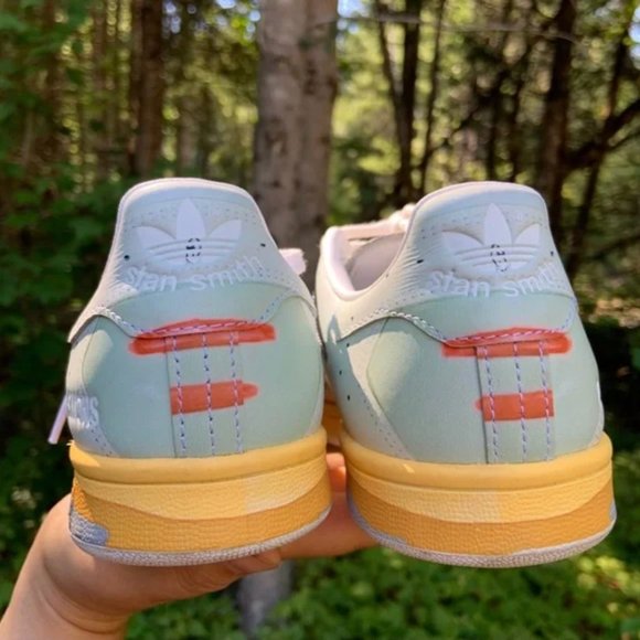 Adidas x Raf Simons Stan Smiths Torsion Conquest Super Sneakers Size 8.5 - Picture 10 of 10